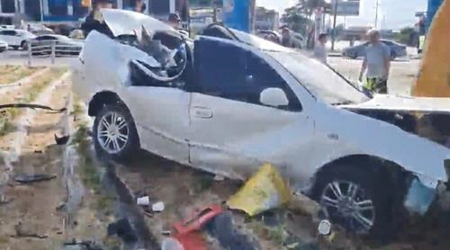 사고 현장[독자 제공=연합뉴스]